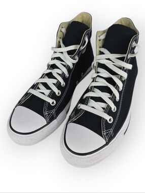 Unisex Chuck Taylor All Star High Top Men's Size 9/ Women's Size 11 Black White